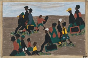Jacob Lawrence. The Migration Series. 1940-41